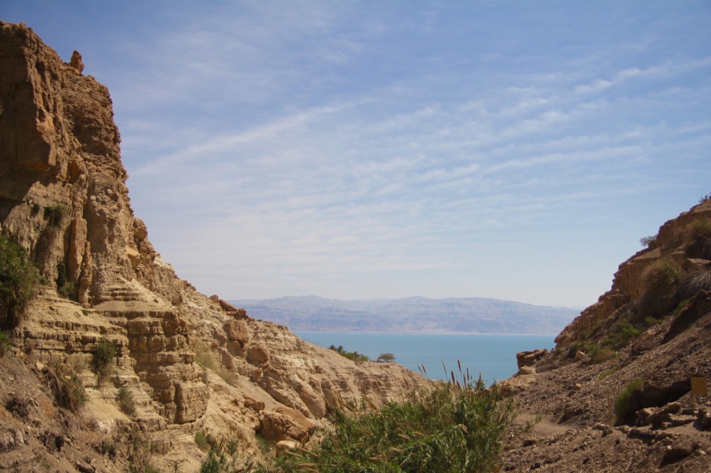 Ein Gedi view to Dead Sea