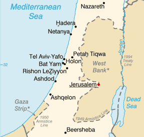 Jerusalem_Israel_Map
